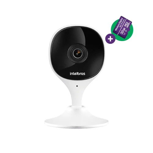 Câmera IP MIBO IMX C Wi-Fi Full HD MicroSD 32GB Intelbras