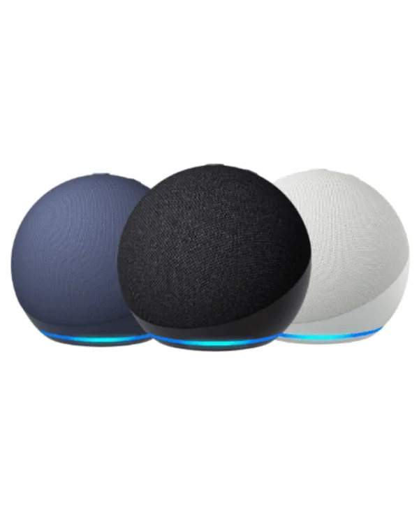 Alexa Echo Dot 5ª Geração | Melhor Som de Todos os Tempos | Cores Variadas