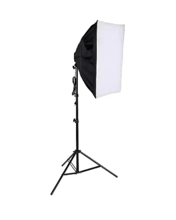 Softbox 50x70cm com Tripé de 2m e Lâmpada de LED – Kit Completo para Iluminação Profissional - Image 2