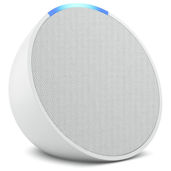 Alexa Echo Pop | Smart Speaker Compacto com Som Envolvente | Cor Branca