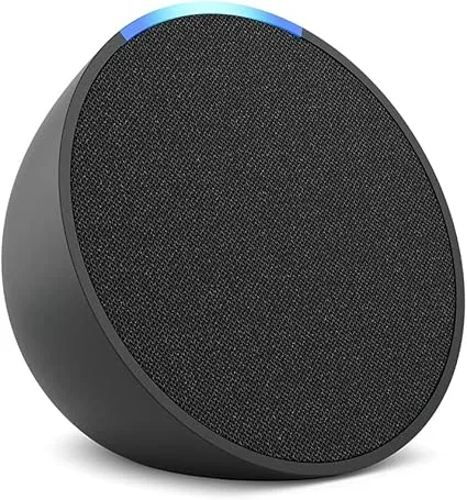 Echo Pop | Smart Speaker Compacto com Som Potente e Alexa Integrada | Cor preto - Imagem 3